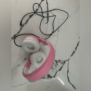 Kids Pink Over-Ear Headphones